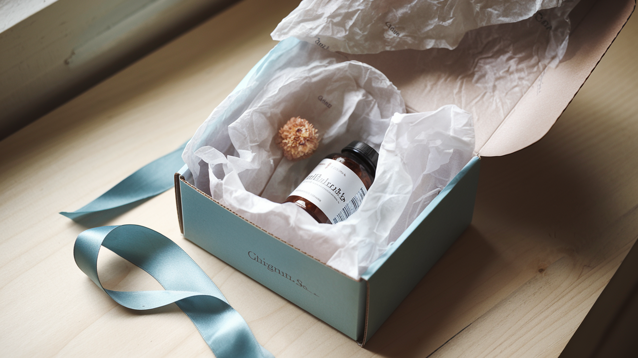 Imballaggio discreto e consegna rapida